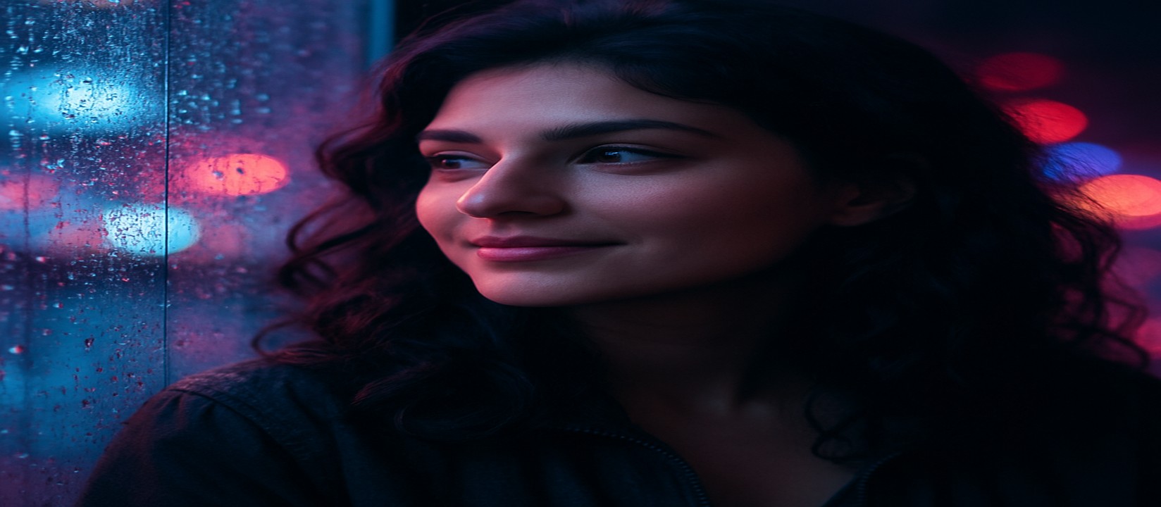 উজ্জ্বল গেমিং প্ল্যাটফর্মে 99x0–র সঙ্গে আর্কেড মেশিনের পাশে হাসিখুশি এক তরুণী